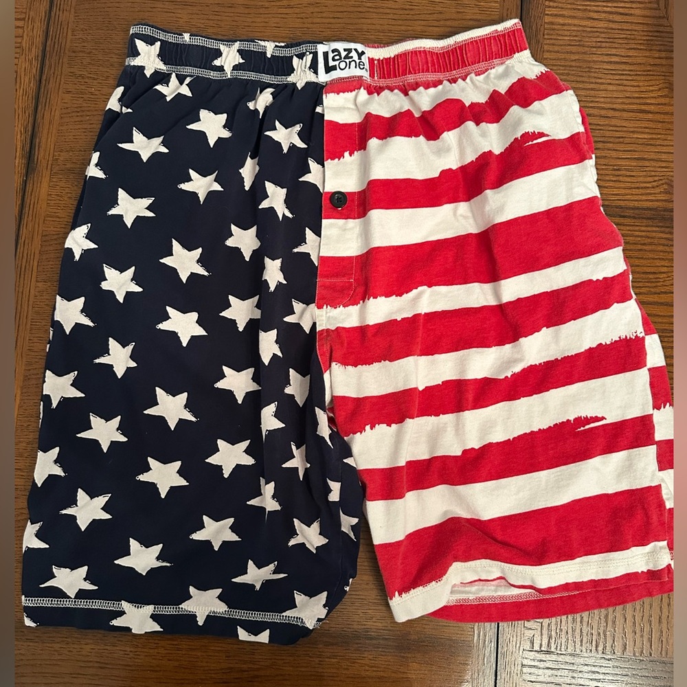 Lazy one men’s pajama shorts size large - no string